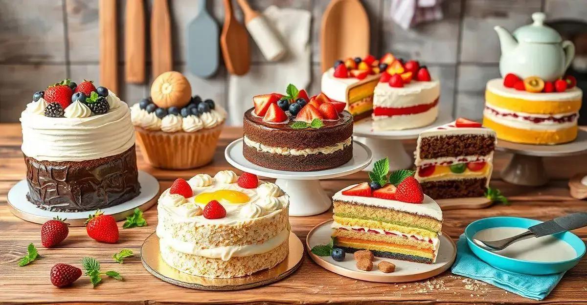 10 Receitas de Bolo Fáceis e Deliciosas para Você Fazer Agora