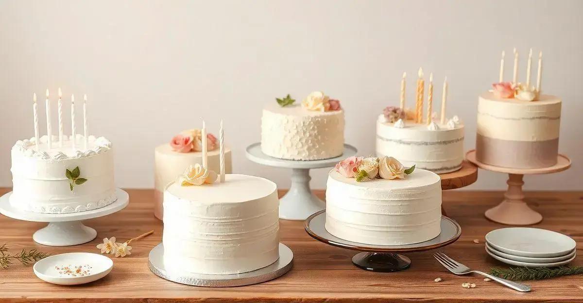 Bolos de Aniversário Simples e Elegantes: Menos é Mais