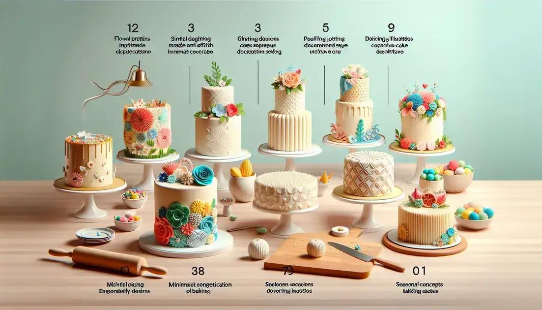Bolos Decorados: Descubra 7 Ideias Criativas e Fáceis para Surpreender