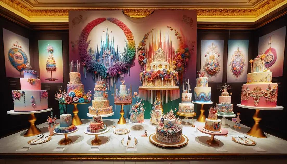 Bolos Decorados: Inspire-se com 20 Ideias Criativas e Coloridas