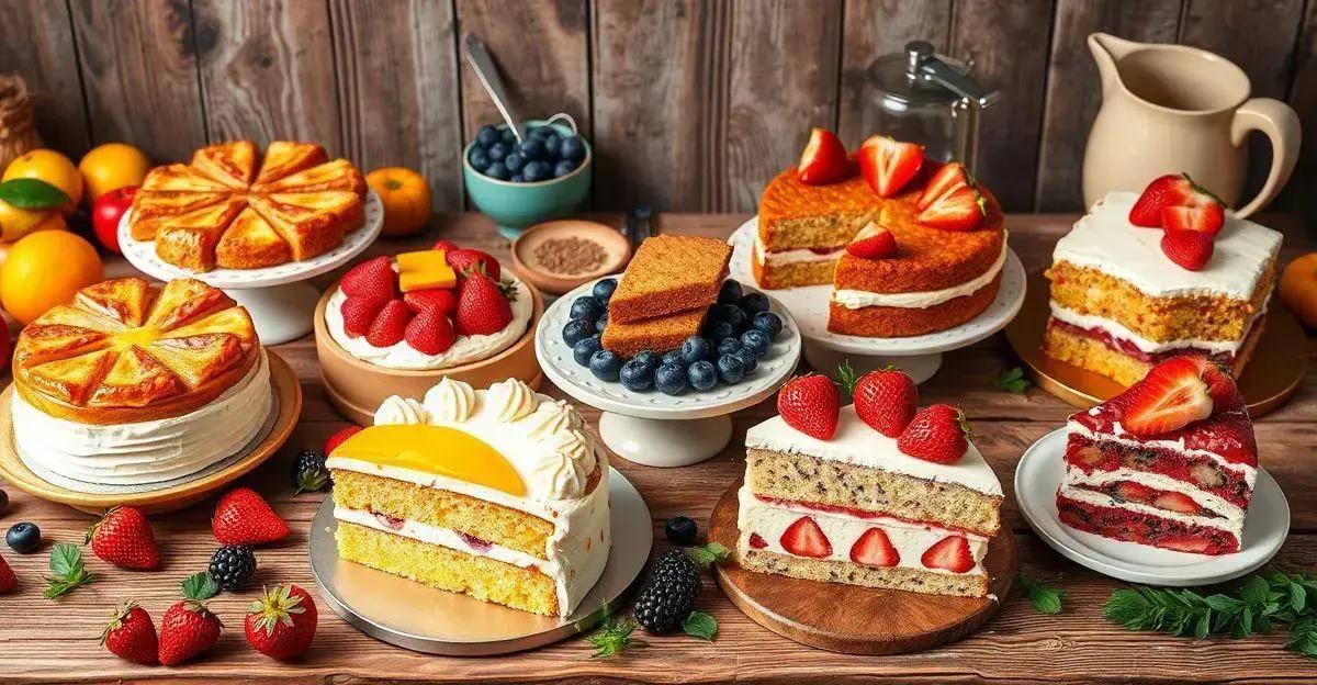 Clássicos Reinventados: Bolos de Frutas Tradicionais