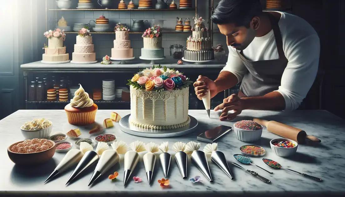 Como Decorar Tortas como um Profissional