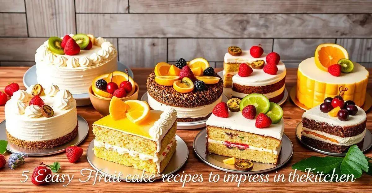 Delícias Exóticas: Bolos de Frutas Diferentes para Experimentar