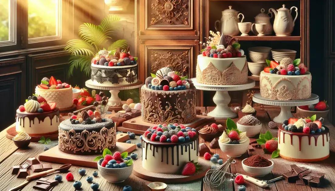 Receitas de Bolos Incríveis: Descubra Sabores Inesquecíveis!