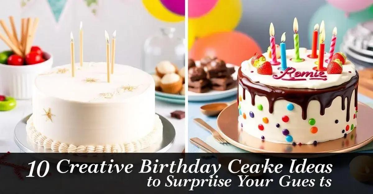 Receitas Fáceis de Bolo de Aniversário: Prepare em Casa