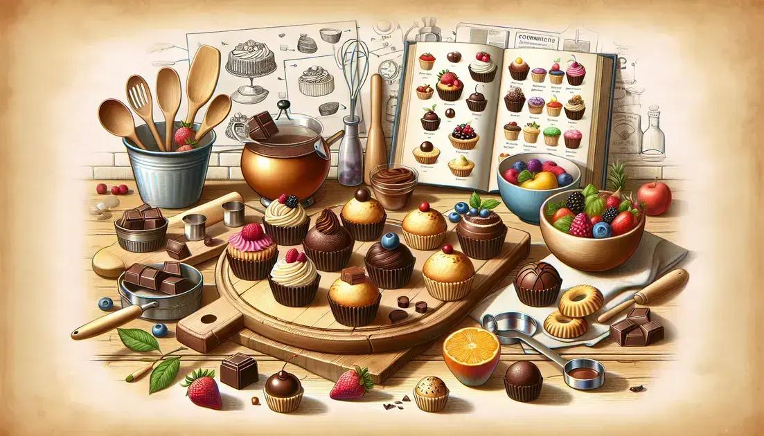 Receitas fáceis de doces gourmet para iniciantes