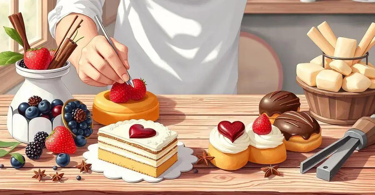 Técnicas Tradicionais: A Arte na Confeitaria