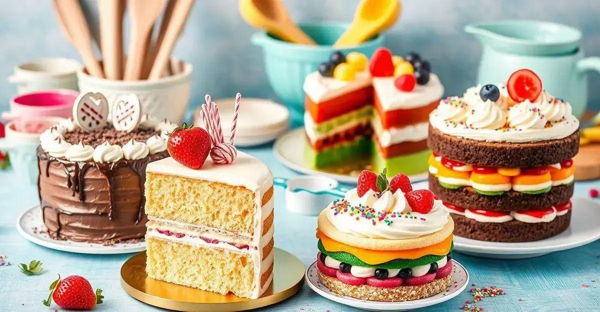 Variações Criativas para suas Receitas de Bolo