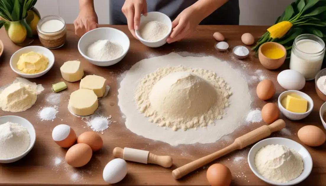 Passo a passo para preparar a massa perfeita