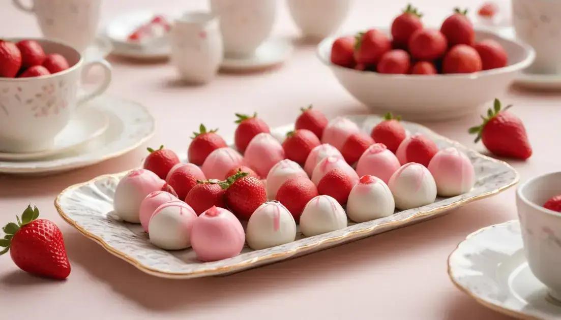Dicas para armazenar e servir bombons