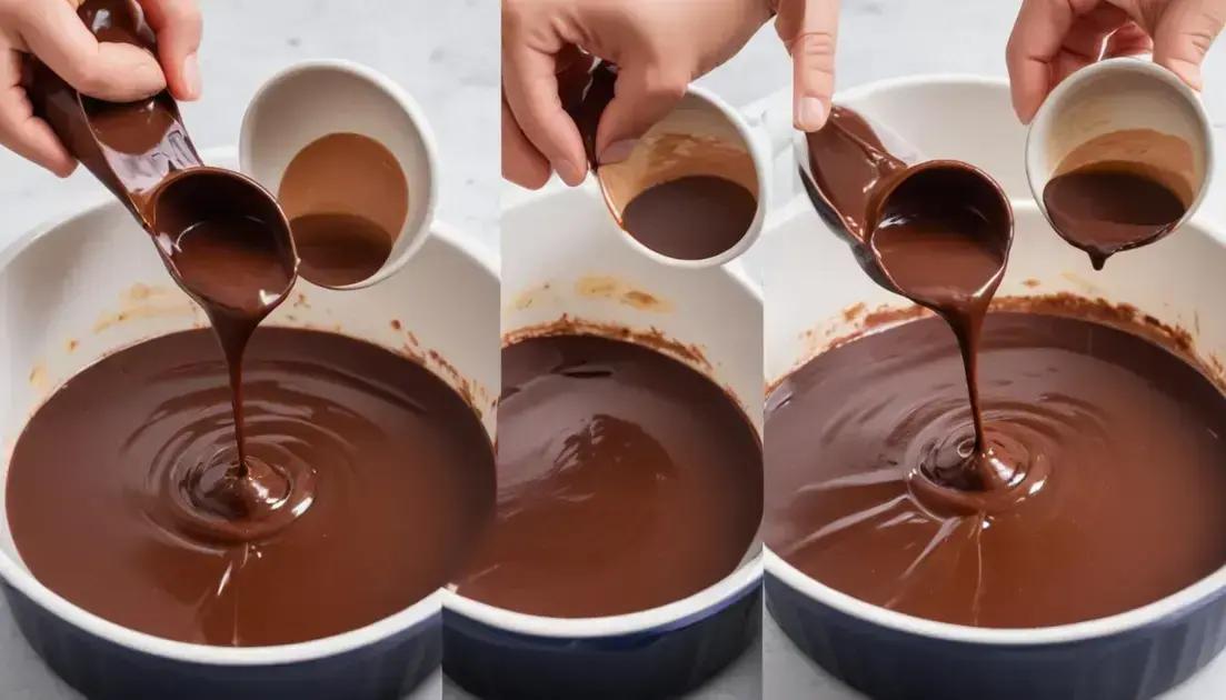 Passo a passo para a ganache perfeita