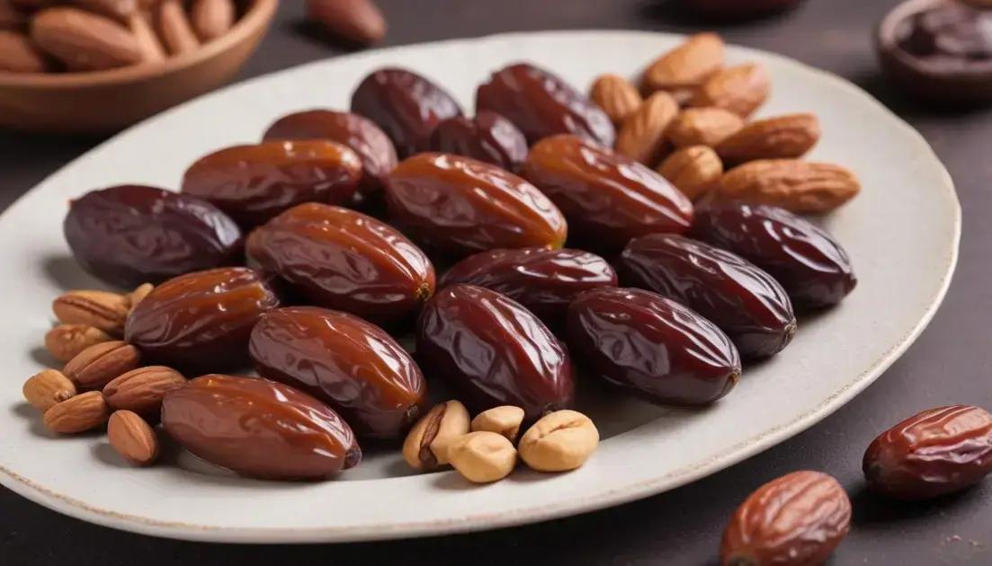 Doce de Tâmara com Cacau e Castanhas (sem açúcar)