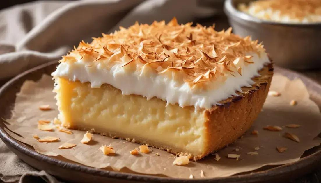 Cocada de forno