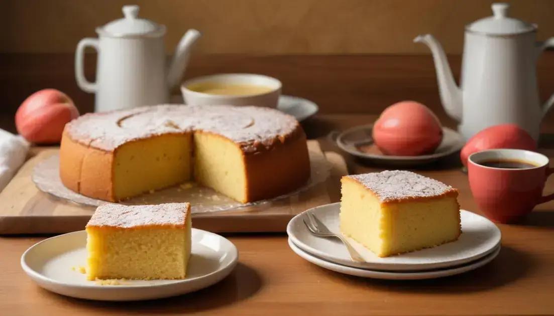como armazenar e servir o bolo de fubá com goiabada