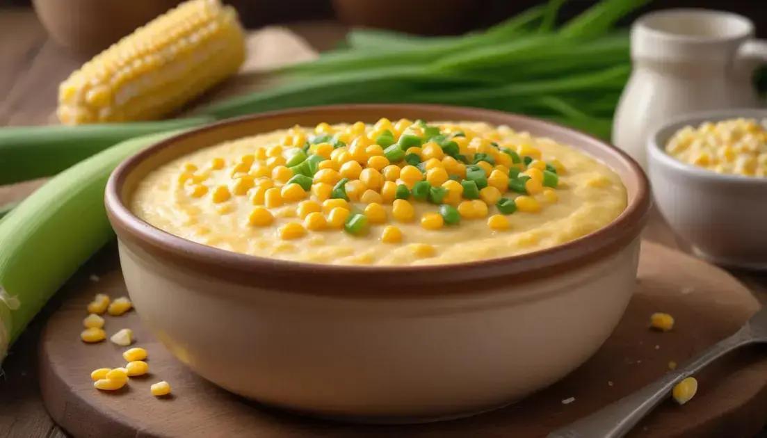 Curau de milho verde