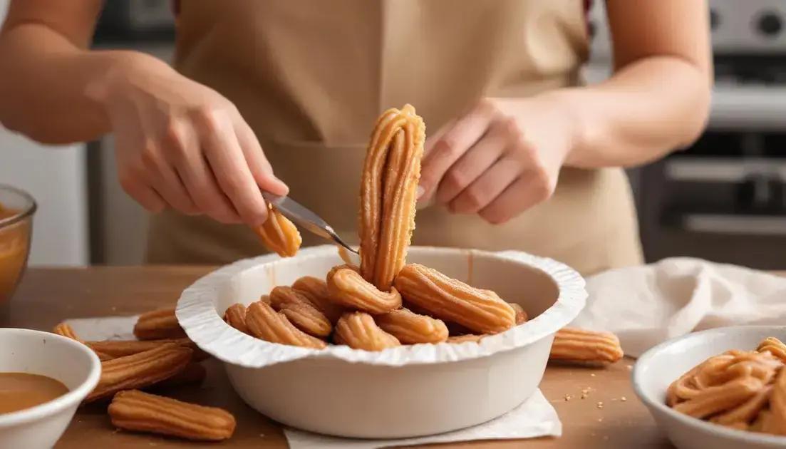 Dicas para rechear churros com doce de leite sem erros