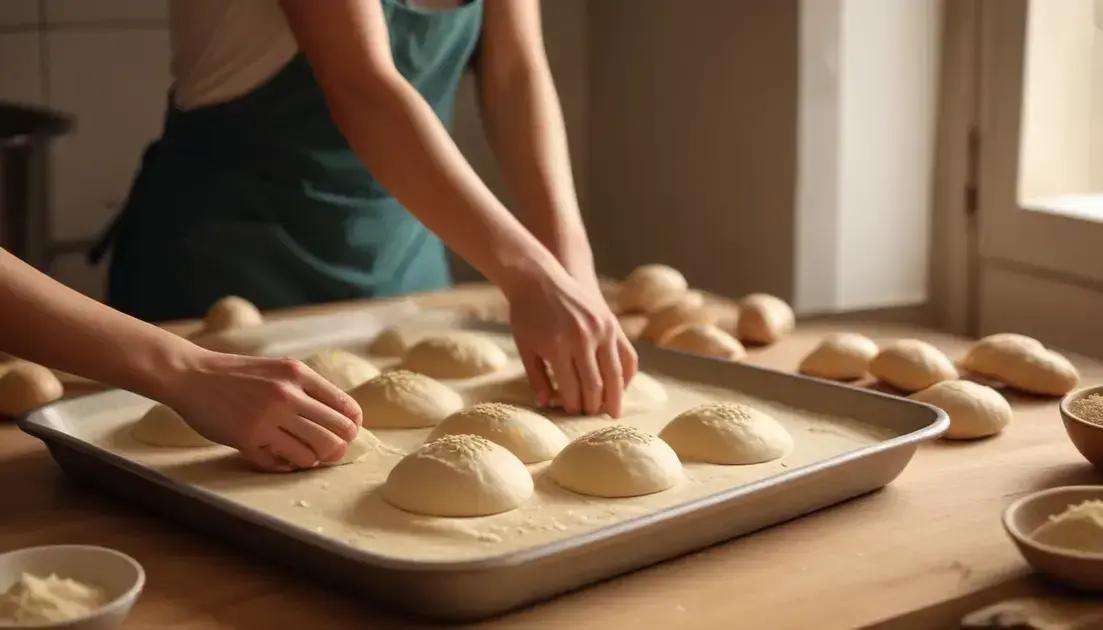 Passo a passo para uma massa leve e aromática