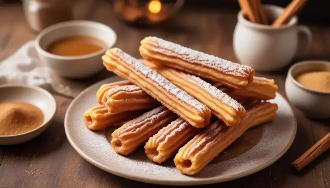 Sugestões de finalização com canela e açúcar para o toque especial