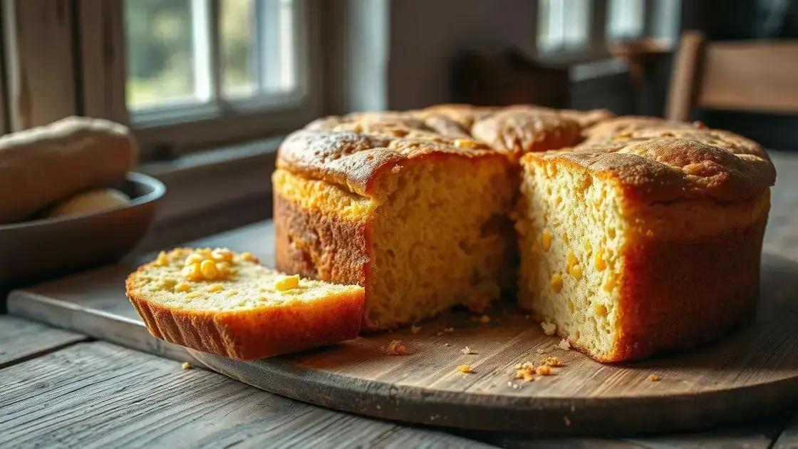 Bolo de Milho Cremoso
