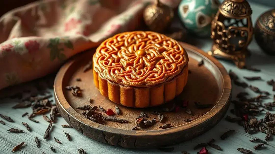 Mooncakes (Bolinhos da Lua) – China e países vizinhos