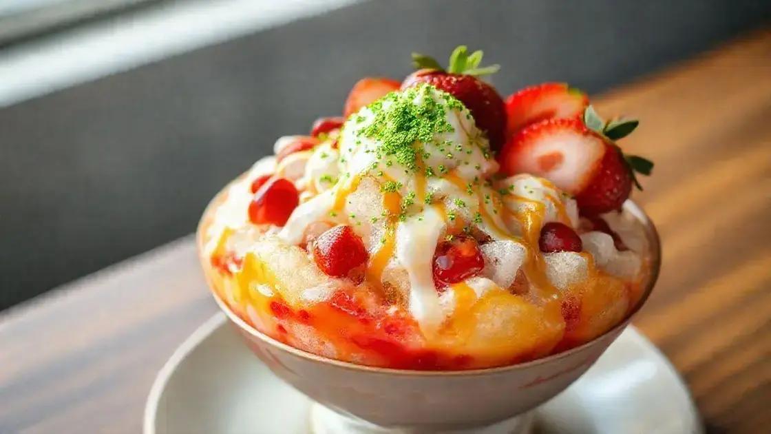 Bingsu-Patbingsu – Coreia do Sul